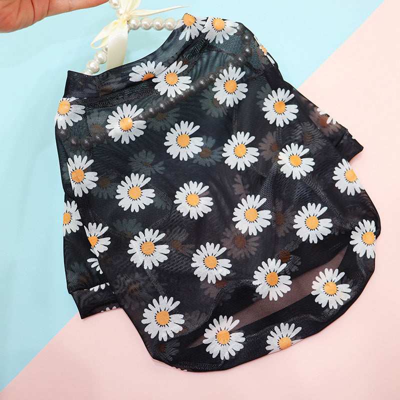Hundeshirt mit Blumendruck „Daisy“ – Komfort und Stil für Ihren vierbeinigen Freund!