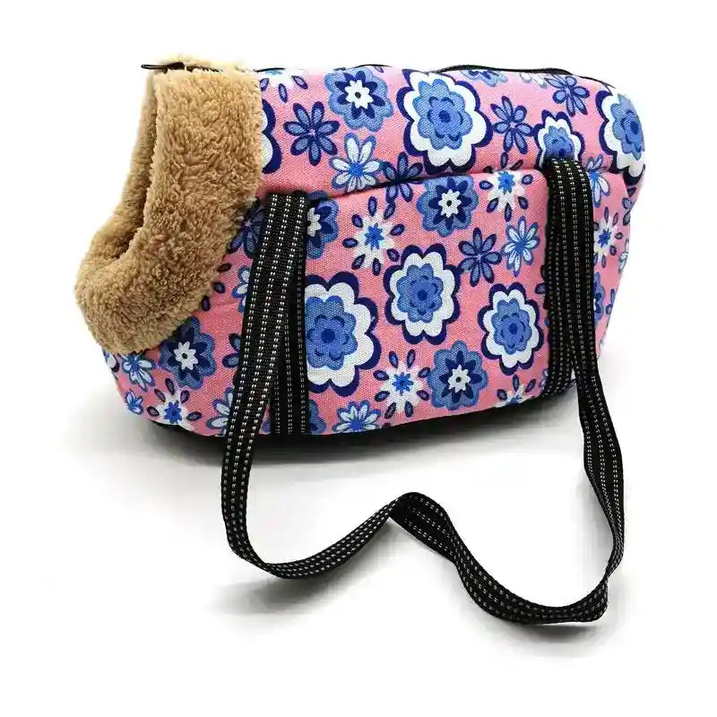 Trasportino Caldo per Cani con Tracolla "Lola" - Comfort e Calore per i Tuoi Viaggi Invernali by Dog Moda