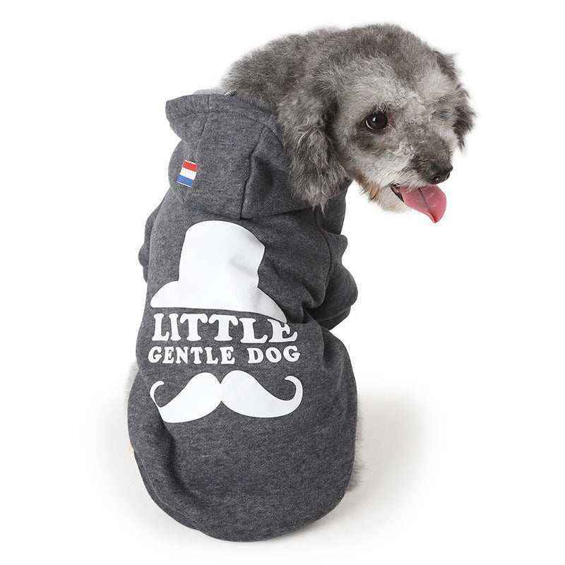 Felpa per Cani con Cappuccio - Stile Elegante "Tuba" "Little Gentle Dog" by Dog Moda