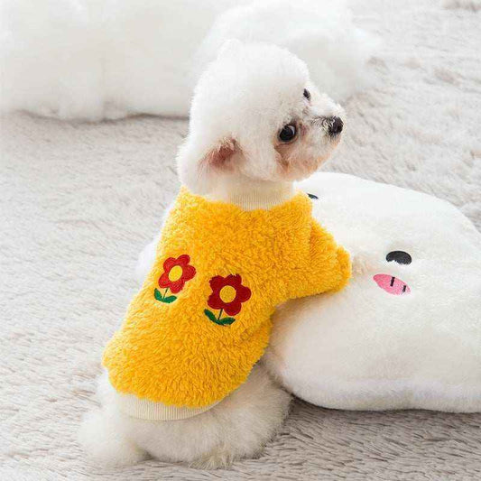 Maglione pile per cani "Bubble Bobble" – Comfort e stile per l'inverno by Dog Moda