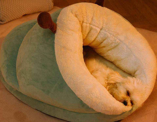 Cuccia Imbottita per Cani e Gatti "Elk" con Design Cornetti di Renna by Dog Moda