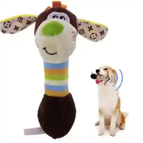 Peluche per cani con fischietto "Fattoria felice" by Dog Moda