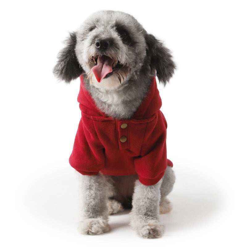 Felpa per Cani con Cappuccio - Stile Elegante "Tuba" "Little Gentle Dog" by Dog Moda