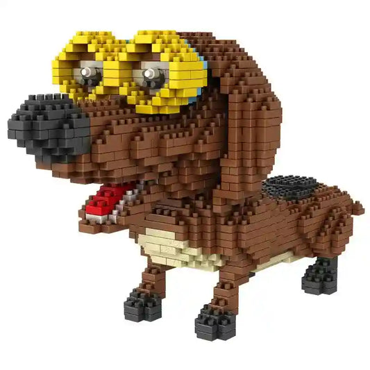 Gioco Mattoncini a Forma di Cane – Modello Corgi & Teddy by Dog Moda