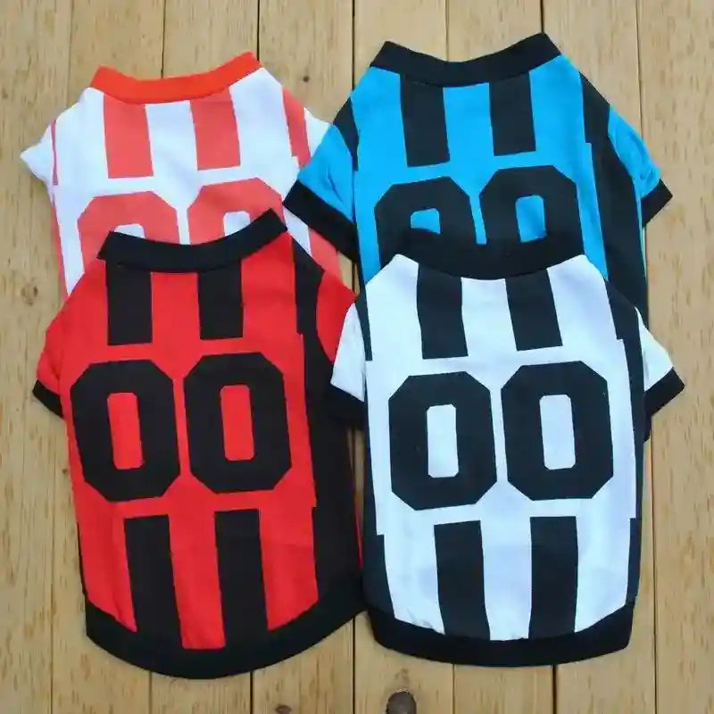 Maglietta Calcio Cani Milan Juve Inter - Tifoso Peloso by Dog Moda
