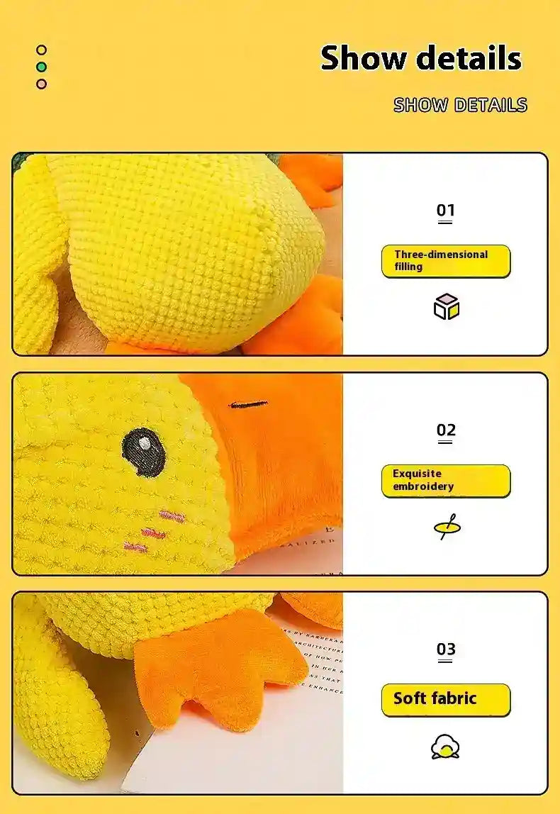 Gioco per Cani in Peluche "Paperotto" – Tessuto Resistente e Sonoro by Dog Moda