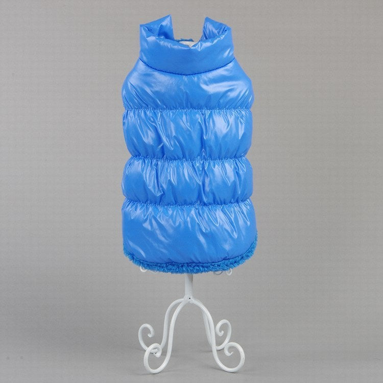 "Innsbruck" Waterproof and Sleeveless Padded Dog Down Jacket