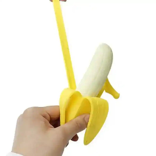 Gioco per Cani "Banana" – Gomma Resistente, Morbida ed Elastica by Dog Moda