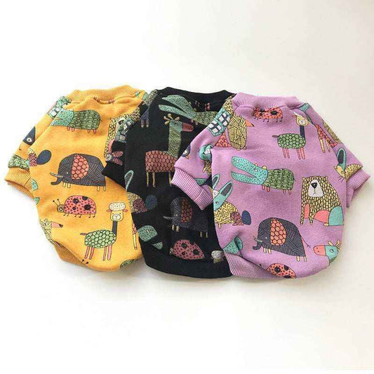 Felpa per Cani Coordinata con il Padrone "Animal Dream" – Stile e Comfort per Te e il Tuo Amico a Quattro Zampe by Innopet
