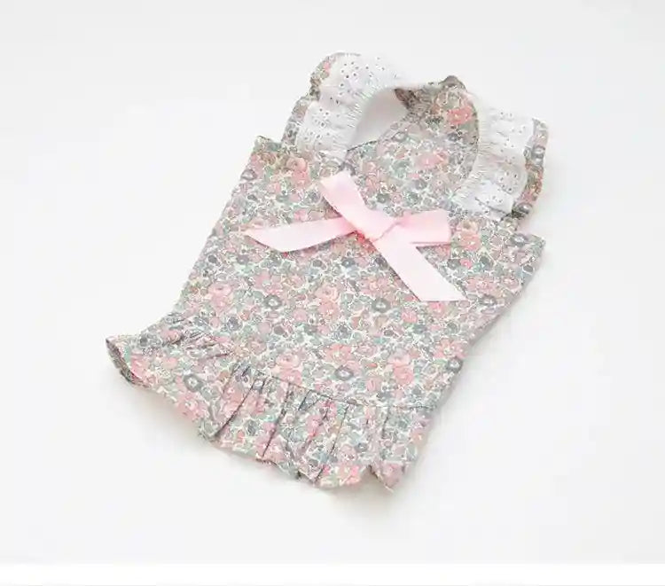 Vestito per Barboncino Toy con Fiocchetto - Modello Ribbon, Eleganza e Comfort by Dog Moda
