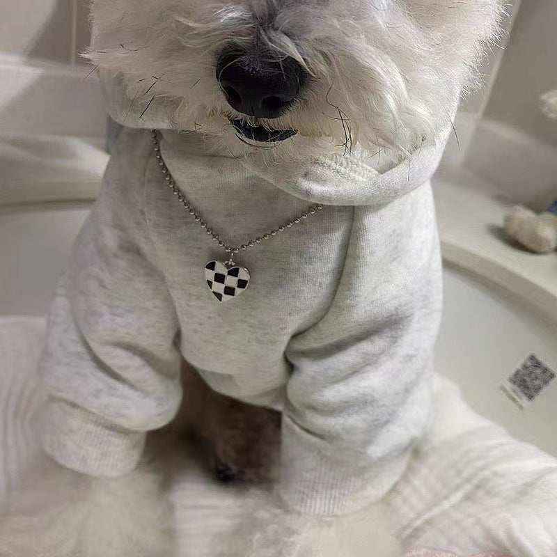 Felpa per cani con cappuccio "New York" calda e trendy by Dog Moda