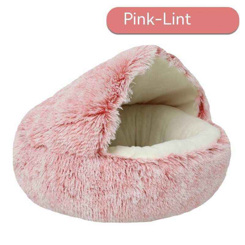 Cuccia per cani in pile con copertina - foto 11