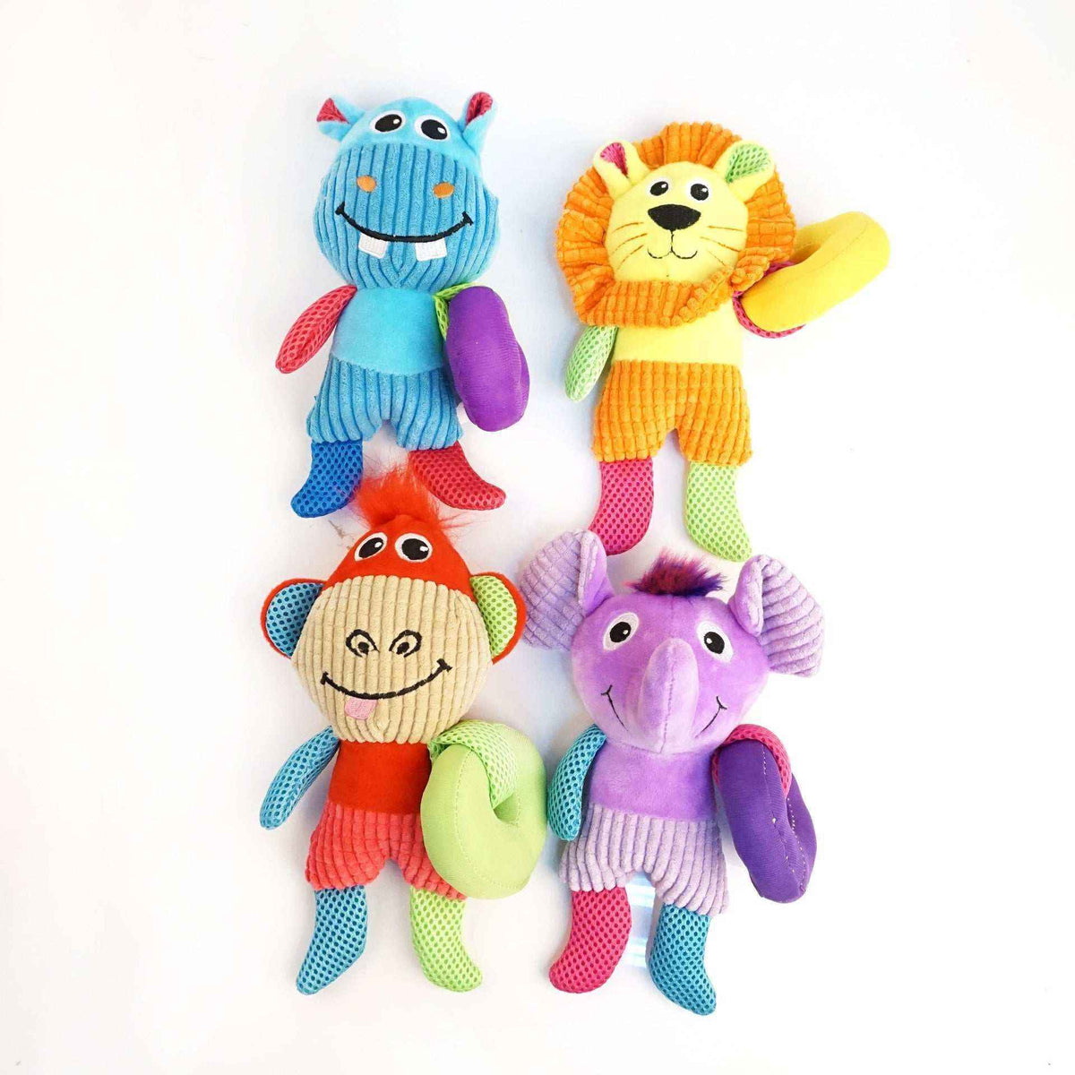 Peluche per Cani "Animal Kingdom" – Divertimento e Resistenza in Quattro Forme Uniche by Dog Moda