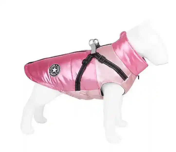 Cappottino impermeabile per cani Duomm con pettorina integrata - foto 6