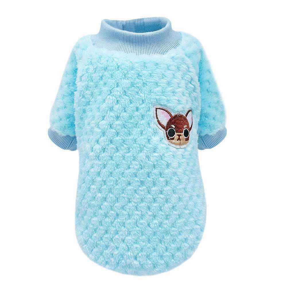 Felpina in pile "Pie de Poule" per cani – Eleganza e calore per i tuoi piccoli amici by Dog Moda