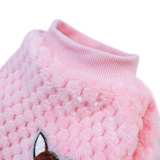 Felpina in pile "Pie de Poule" per cani – Eleganza e calore per i tuoi piccoli amici by Dog Moda