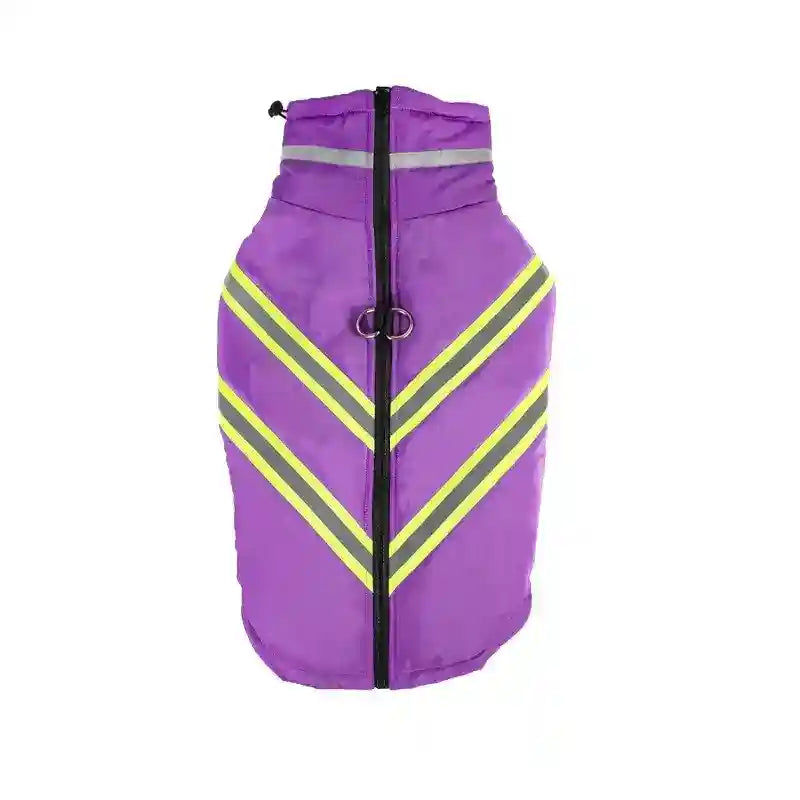Cappotto Sportivo per Cani con Zip, Riflettenti e Coulisse Antifreddo by Dog Moda