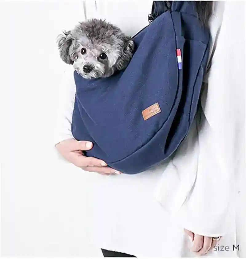 Borsa Tracolla Mezzaluna per il Trasporto di Cagnolini e gatti by Dog Moda