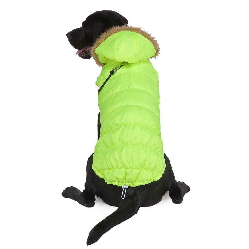 Cappotto per Cani Imbottito in Pile con Cappuccio in Ecopelliccia - Eleganza e Calore per il Tuo Amico a Quattro Zampe by Dog Moda