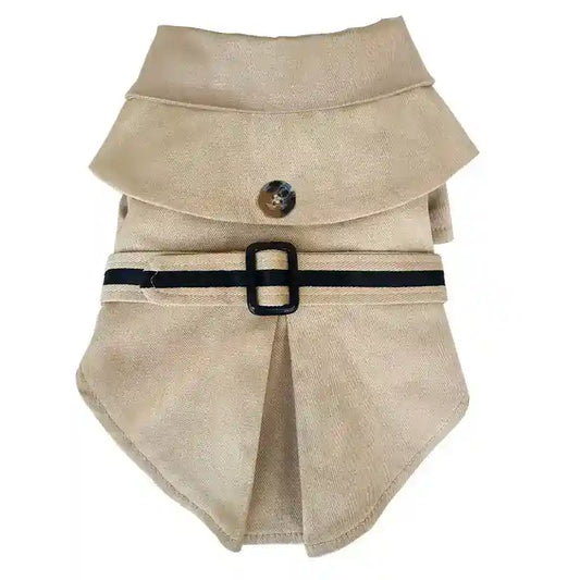 Waterproof Trench Coat for Maltese and Poodle Dogs - Elegance and Protection