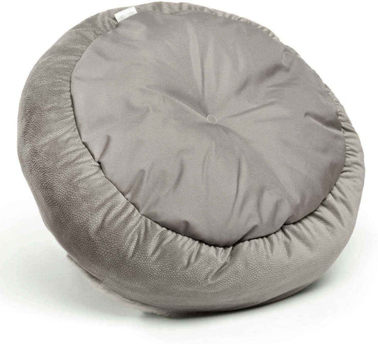 Cuccia Tonda in Pile con Coperta "Arcobaleno di Velluto" by Dog Moda