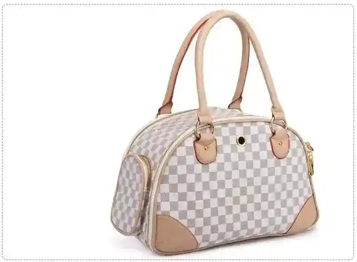 Borsa trasportino per cani in eco-pelle "Chanel" by Innopet
