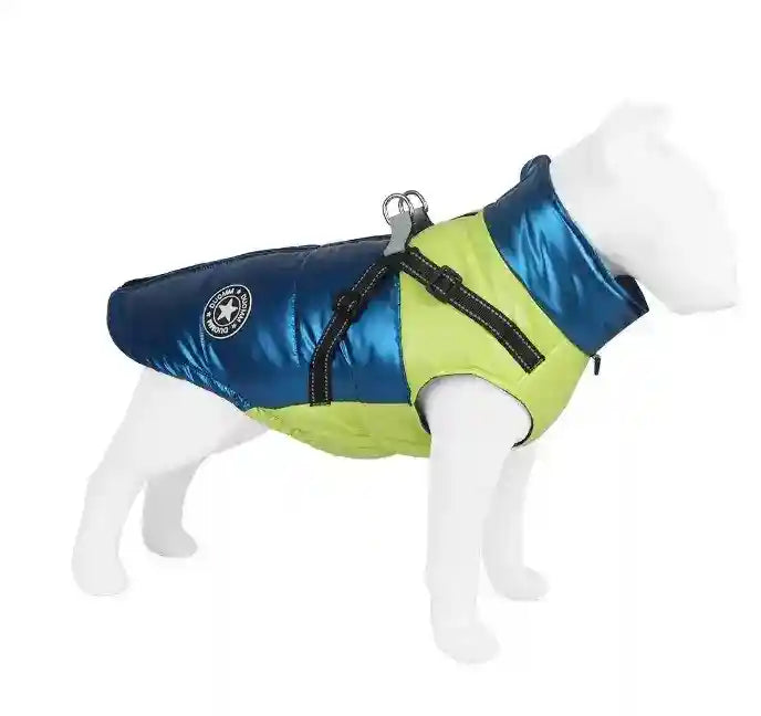 Cappottino impermeabile per cani Duomm con pettorina integrata - foto 3