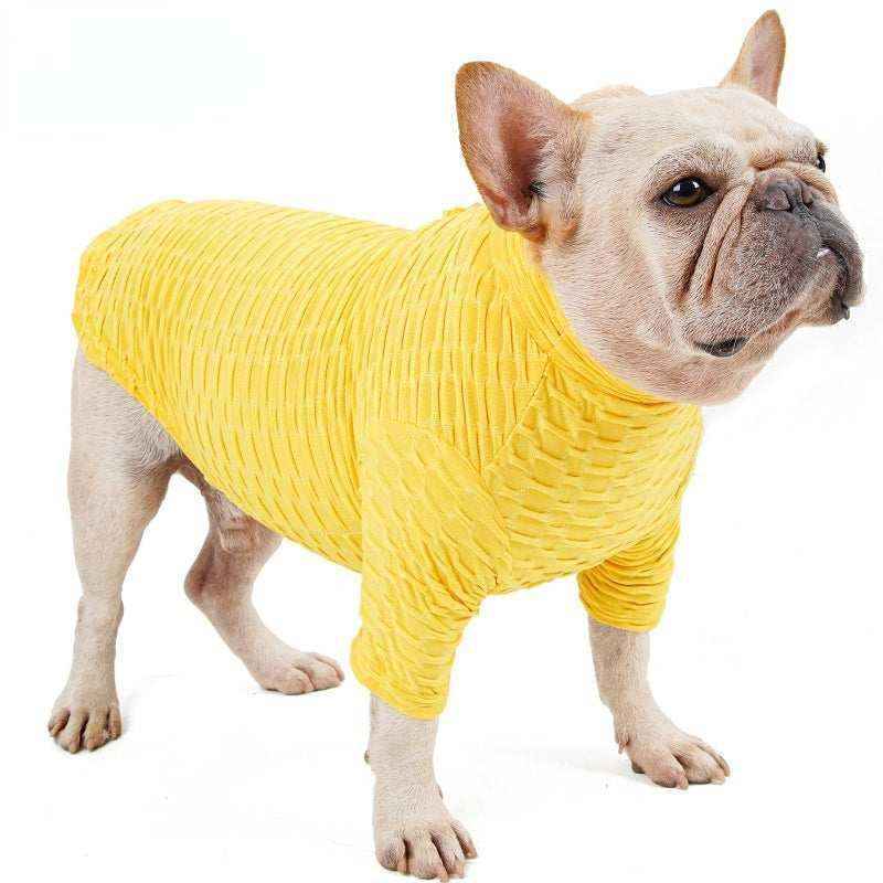 Maglietta per cani "Springfield" con collo alto elegante by Dog Moda