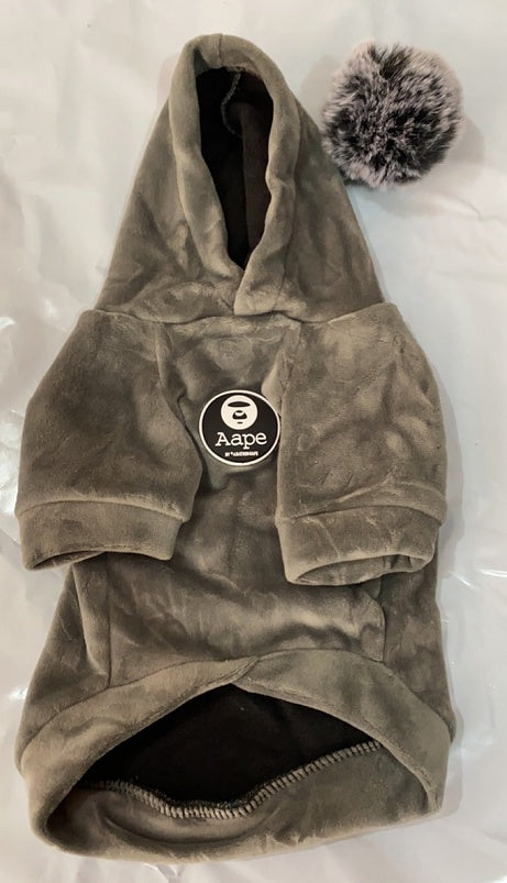 Dog Hoodie Ponpon "Bee"