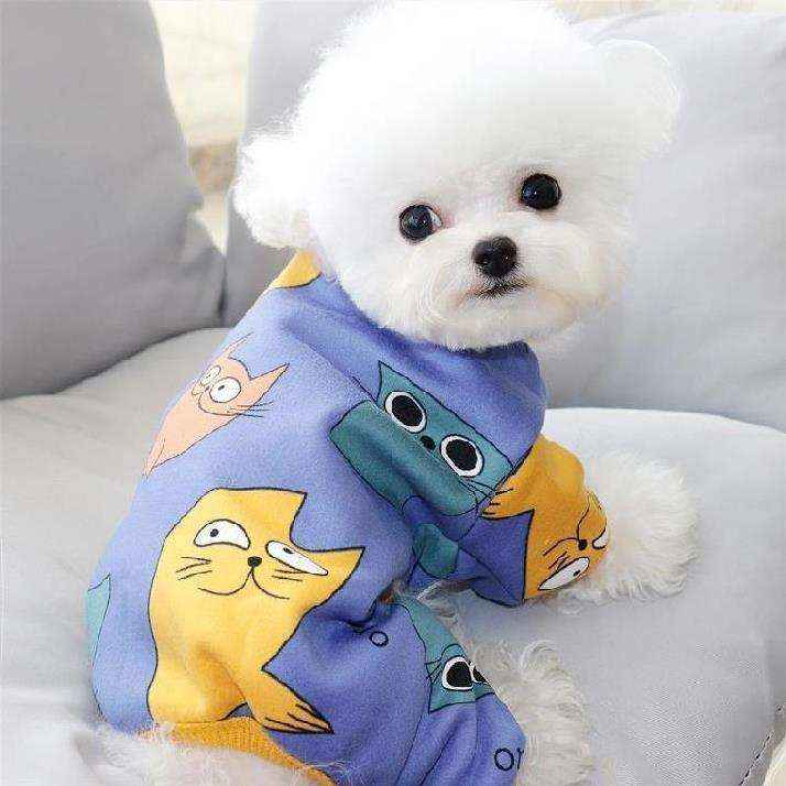 Vestito in pile per cani "Zucchero filato" by Dog Moda