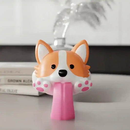 Statua Corgi in Salto - Decorazione Resina Simpatica by Dog Moda