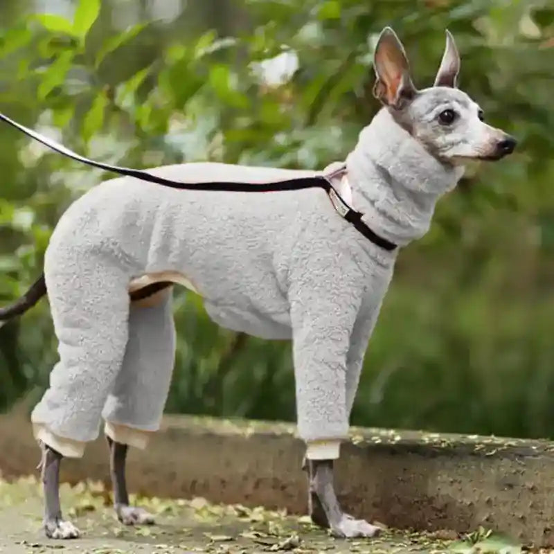 Cappottino in Pile "Lilla" per Cani con Protezione delle Quattro Zampe by Dog Moda
