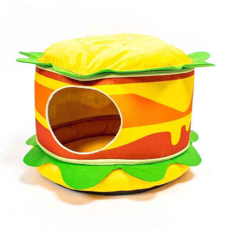 Lettino per cani e gatti "Hamburger Patatine fritte" by Dog Moda