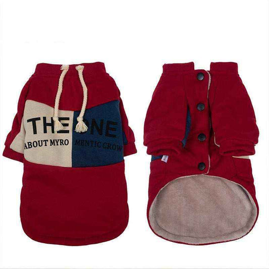 Felpa in pile per cani "The One" – Comfort e Stile per il tuo amico a quattro zampe by Dog Moda