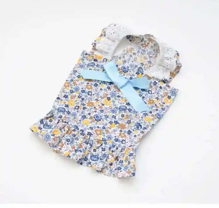Vestito per Barboncino Toy con Fiocchetto - Modello Ribbon, Eleganza e Comfort by Dog Moda