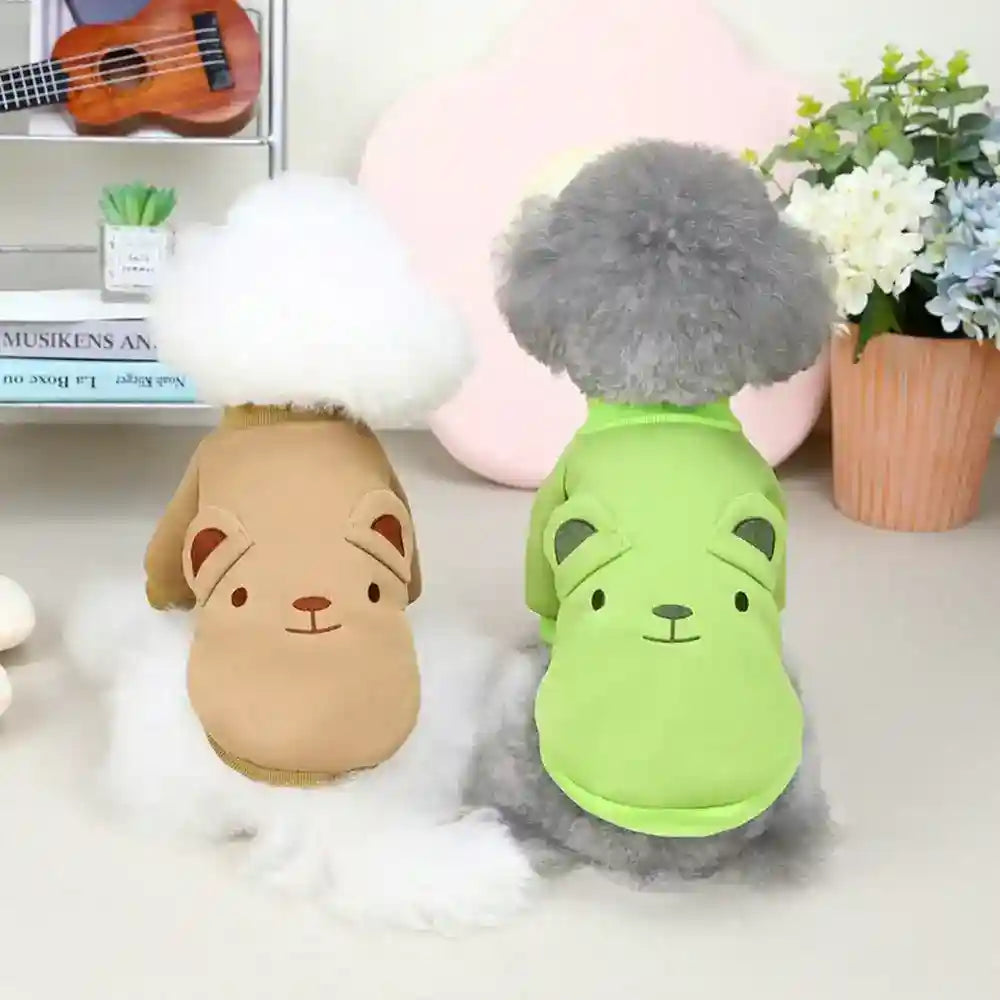 Felpa per cani con musetto sul dorso "Animal" by Dog Moda