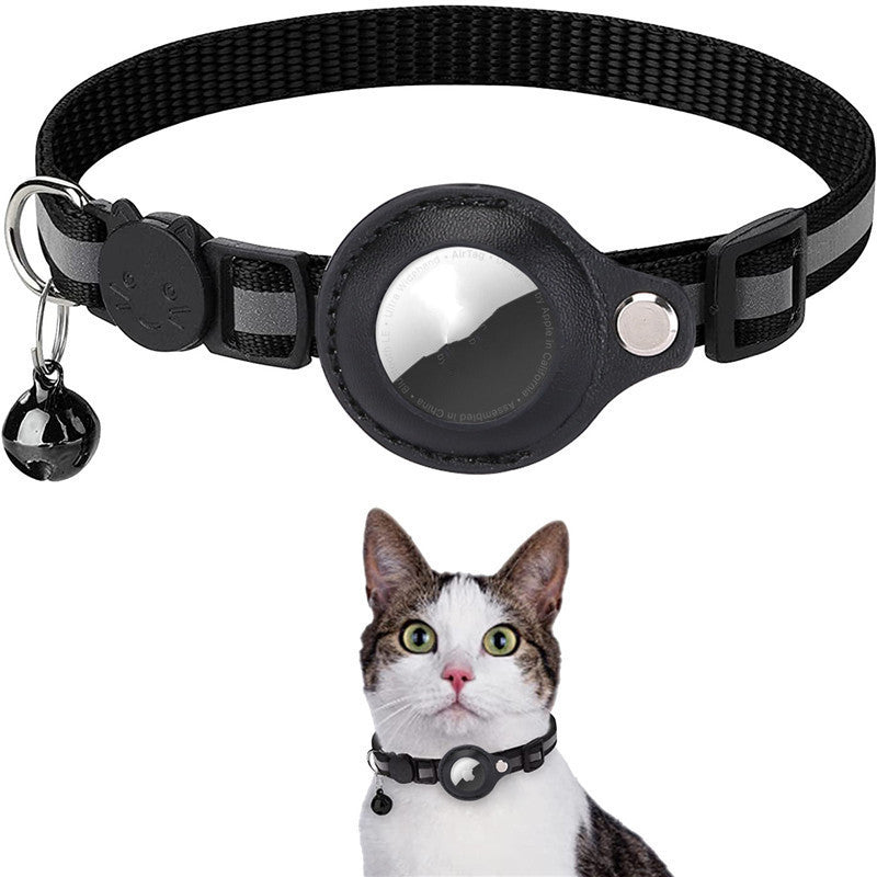 Collare Riflettente per Gatti e Cani con Alloggio AirTag Apple – Localizza il Tuo Animale in Sicurezza!