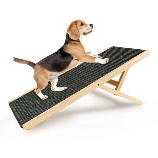 Rampa per cani regolabile in legno by Dog Moda