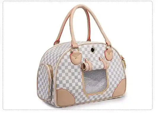 Borsa trasportino per cani in eco-pelle "Chanel" by Innopet