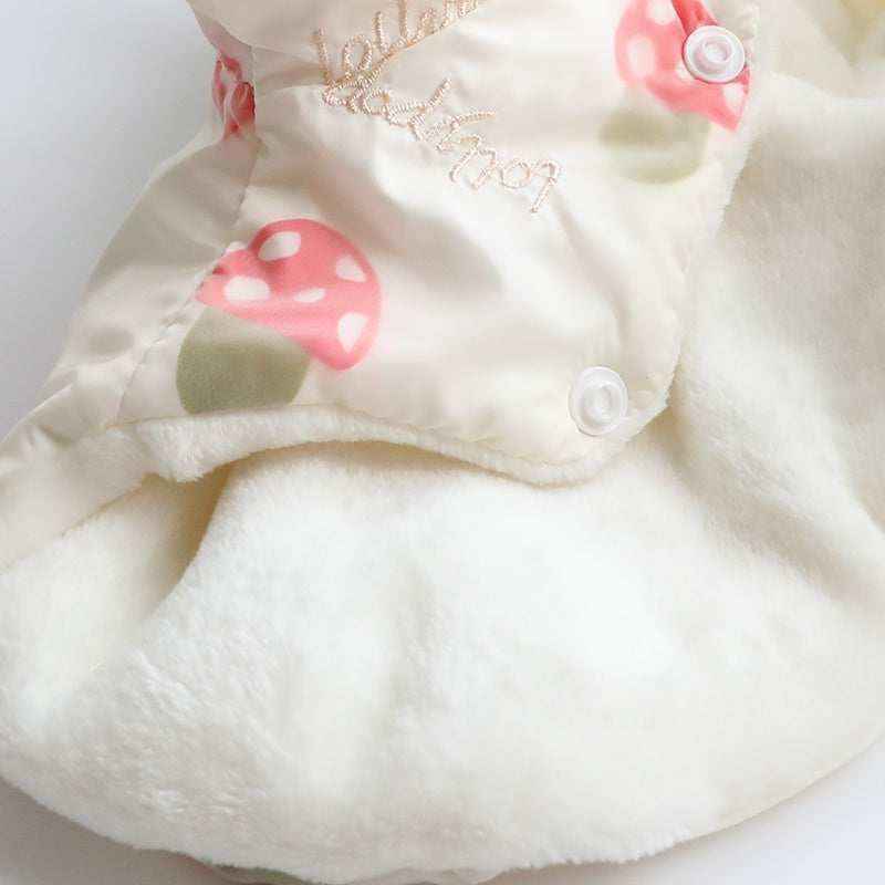 Cappottino per Cani "DogLove" con Bottoni e Colletto Alto by Dog Moda