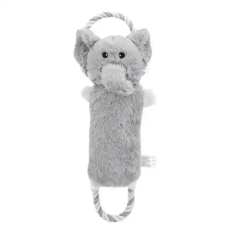 Giocattolo Interattivo per Cani a Forma di Animale con Squeaker – Divertimento Sicuro e Resistente by Innopet