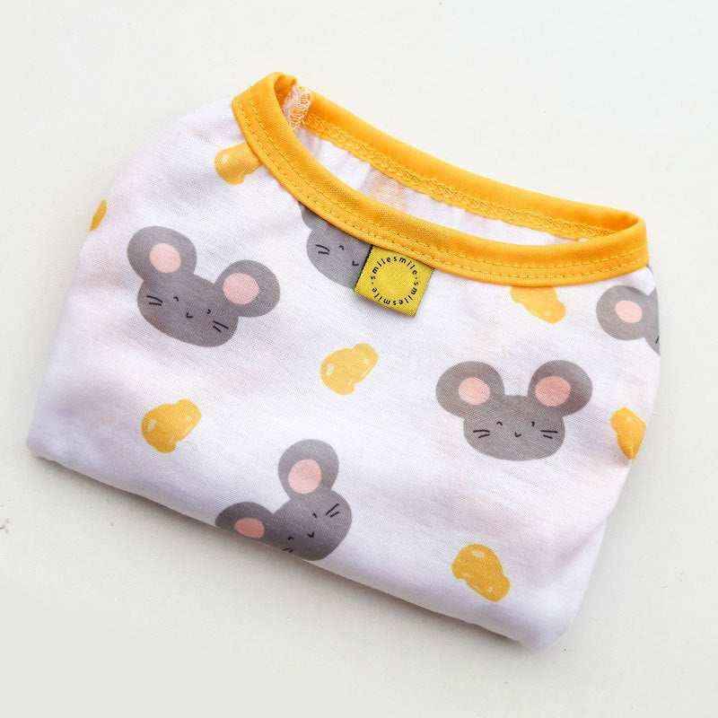 Maglietta per cani con animaletti "Smilesmile" by Dog Moda