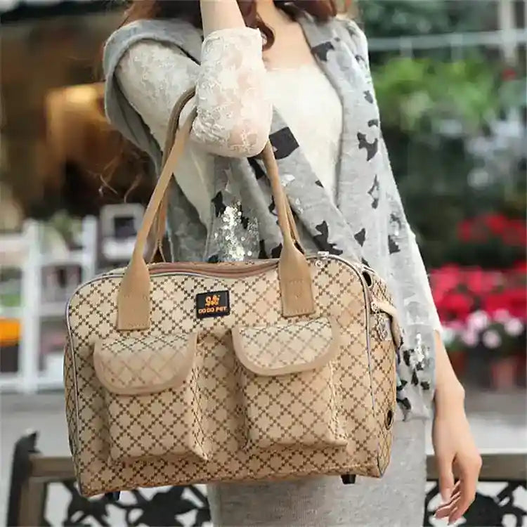 Borsa trasportino elegante Venezia per cani e gatti
