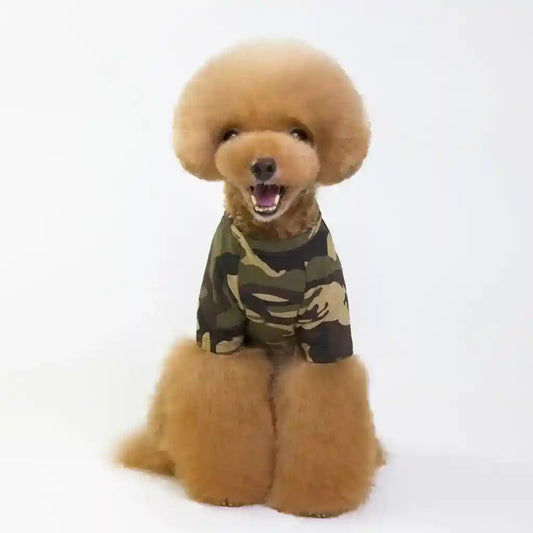 Maglia per cani camouflage "Super Hero" by Dog Moda