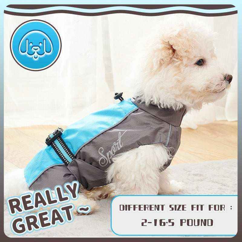 Impermeabile per Cani Modello "Sport" - Puppy Raincoat - Dog Moda