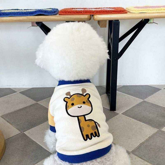 Maglia "Wild Pals" per Cani - Un Mondo di Amici sul Dorso - Dog Moda