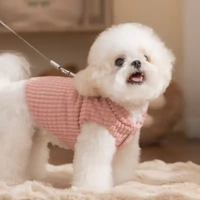 Cappotto Dorothy Rosa per Cani - Imbottito e Caldo by Dog Moda