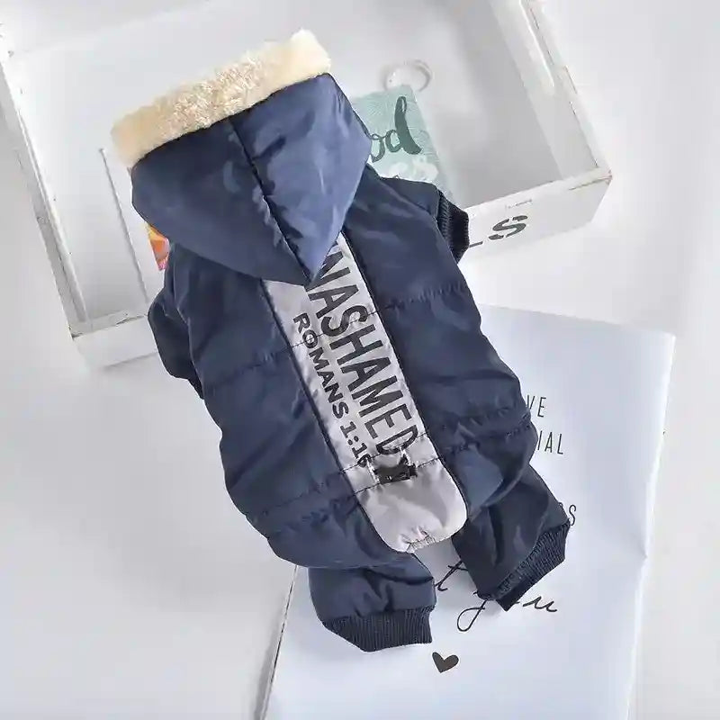 Cappottino per Cani Unshamed | Impermeabile con Cappuccio e Zampine Coperte by Dog Moda
