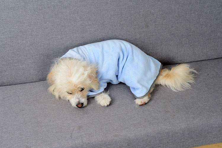 Accappatoio in Spugna per Cani e Gatti Assorbente e Morbido by Dog Moda