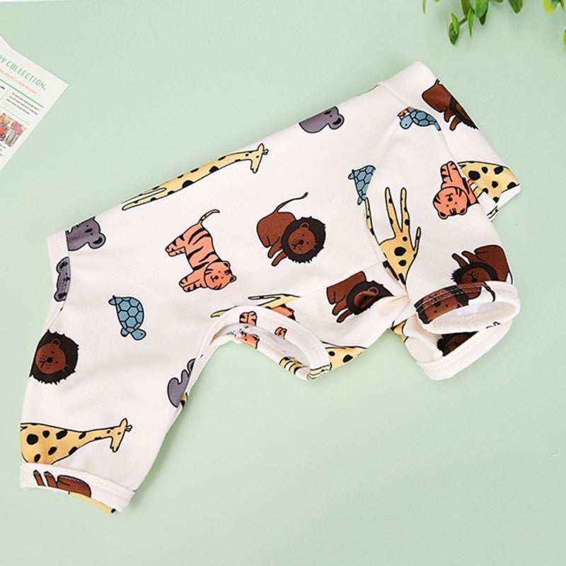Pigiama per Cani in Stile Cartoon – Comfort e Protezione con un Tocco di Allegria by Dog Moda